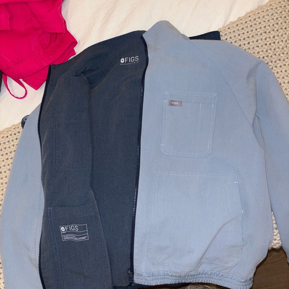 Figs Reversible Sydney Scrub Jacket